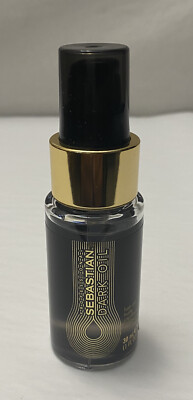 New Sebastian Dark Oil 1 oz. Hair Oil (Infused w/ Jojoba & Argan Oil  (S8)