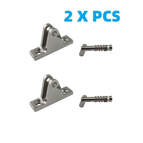 2 Cerniere In Acciaio Inox Per Copertura Bimini Barca, Hardware Per Ponte, Montaggio, CANITU - Foto 4