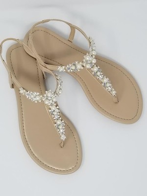 crystal sandals wedding