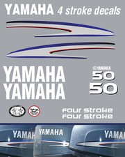 YAMAHA 50hp 4 stroke outboard decals