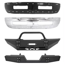 For Dodge Ram 1500 2500 1994-2002 Front Rear Bumper Assembly Powder Coated