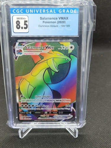 Salamence VMAX graded CGC 8.5 for sale on eBay