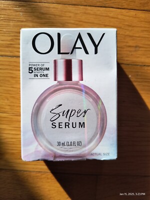 OLAY Super Serum 5 Benefits In One 1.0 FL OZ (30 ML) Niacinamide Sealed READ