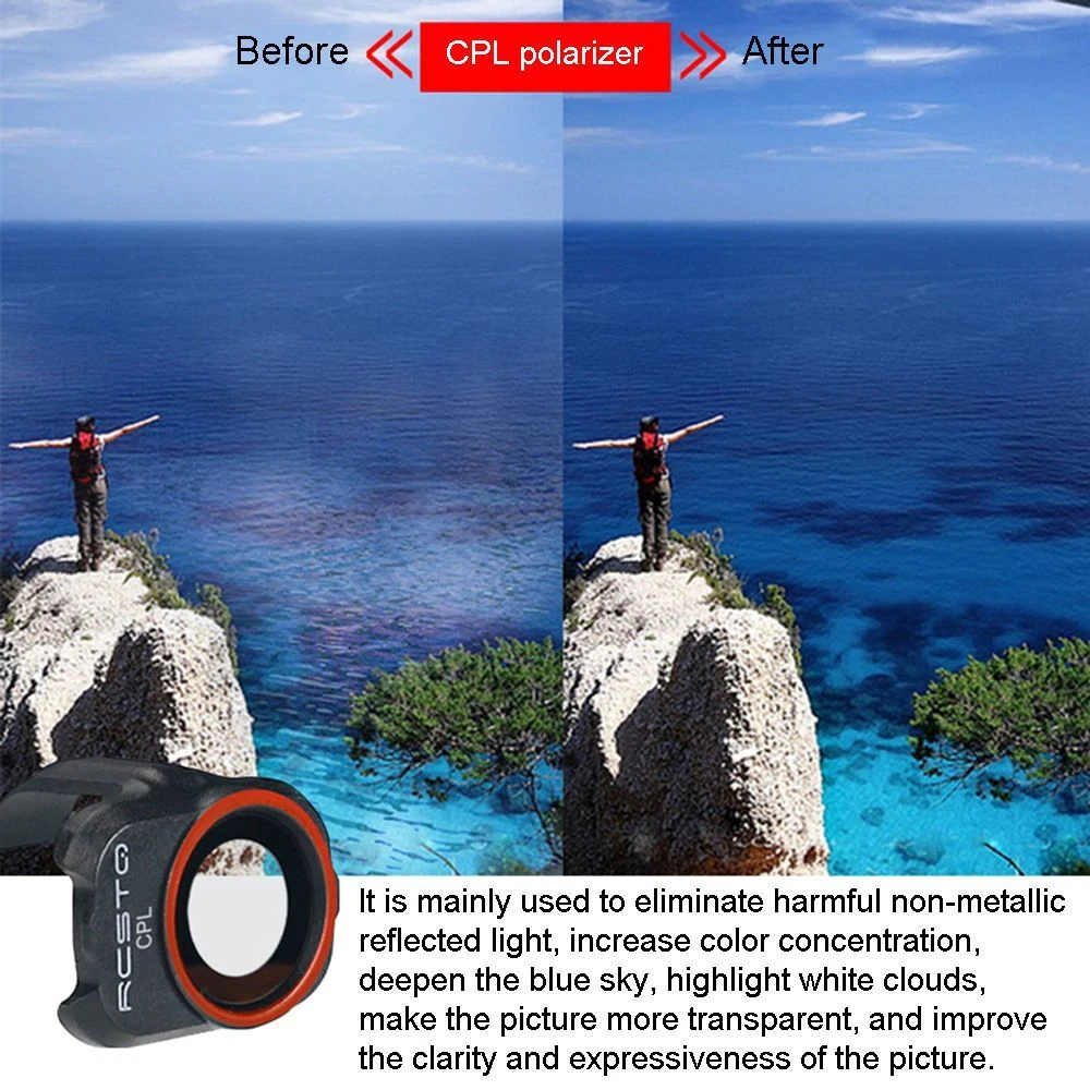 Filter For DJI Mini Mini 2 SE Polarizer Lens Filters For DJI Mini