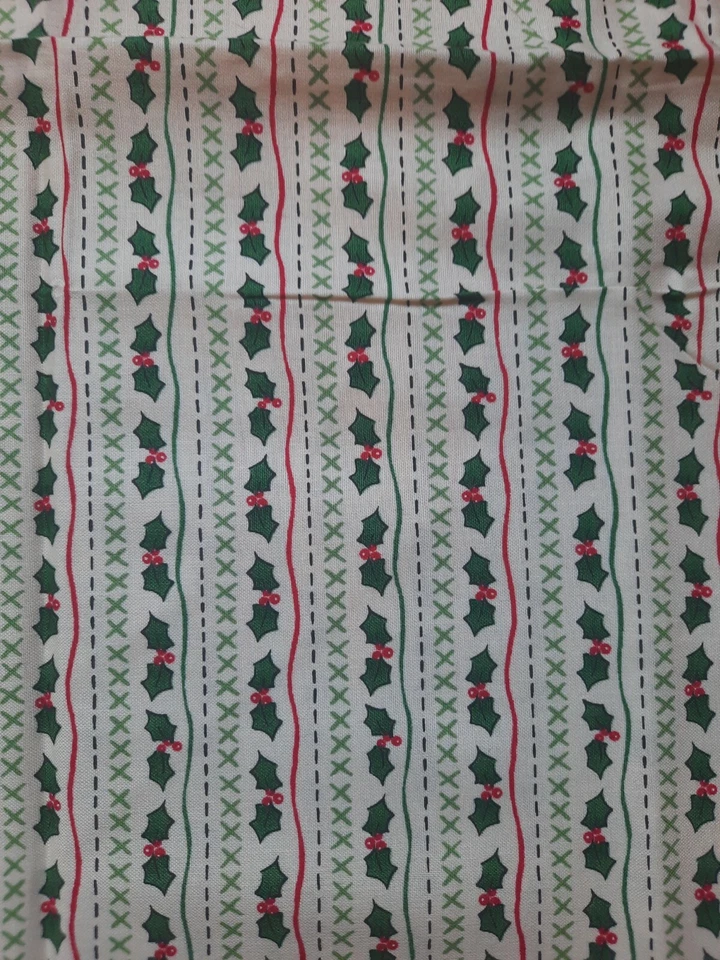 Jolly St. Nick MaryJo Tuttle Connecting Threads Cotton Fabric 42"X35" Christmas - Image 4 of 4