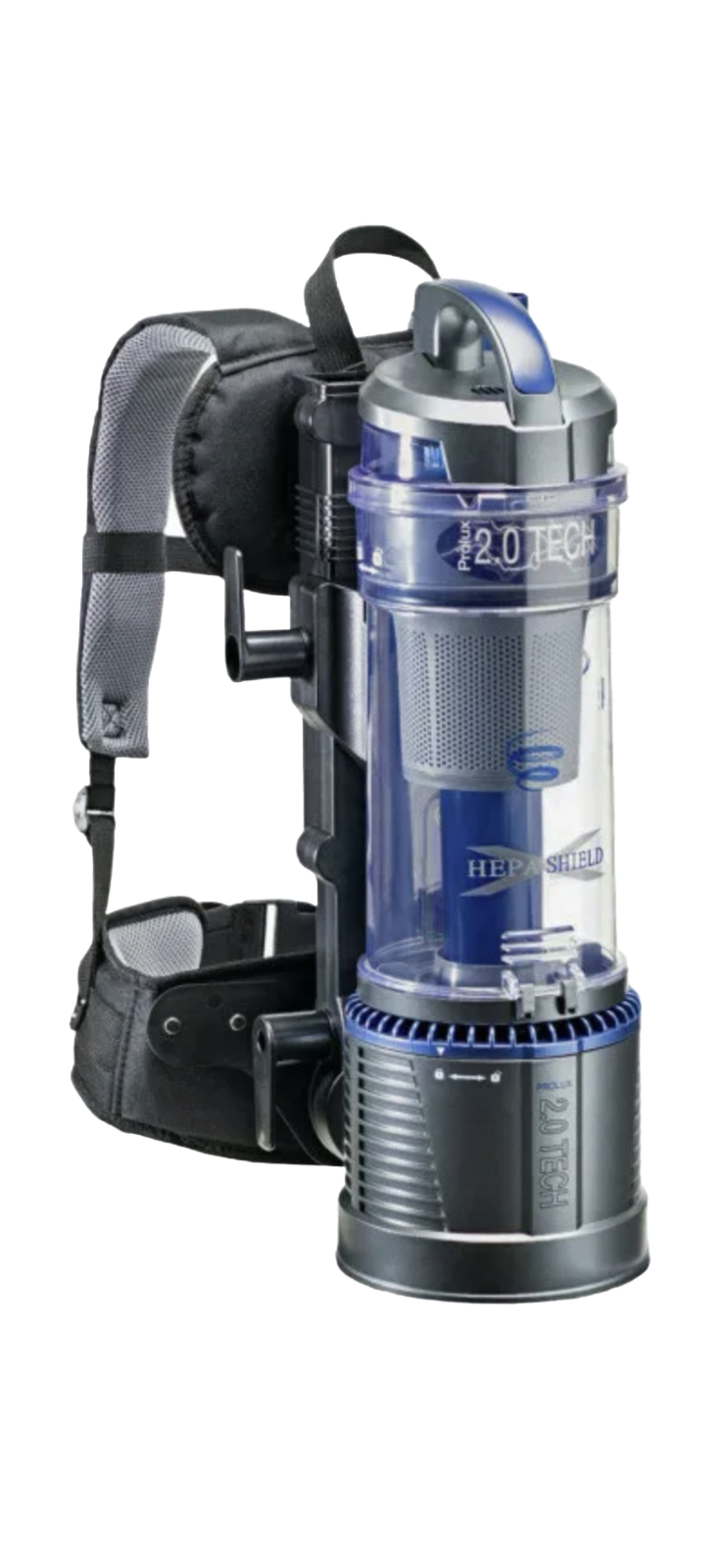 PROLUX 2.0 CORDLESS BAGLESS BACKPACK VACUUM WITH 1 HOUR LITHIUM ION