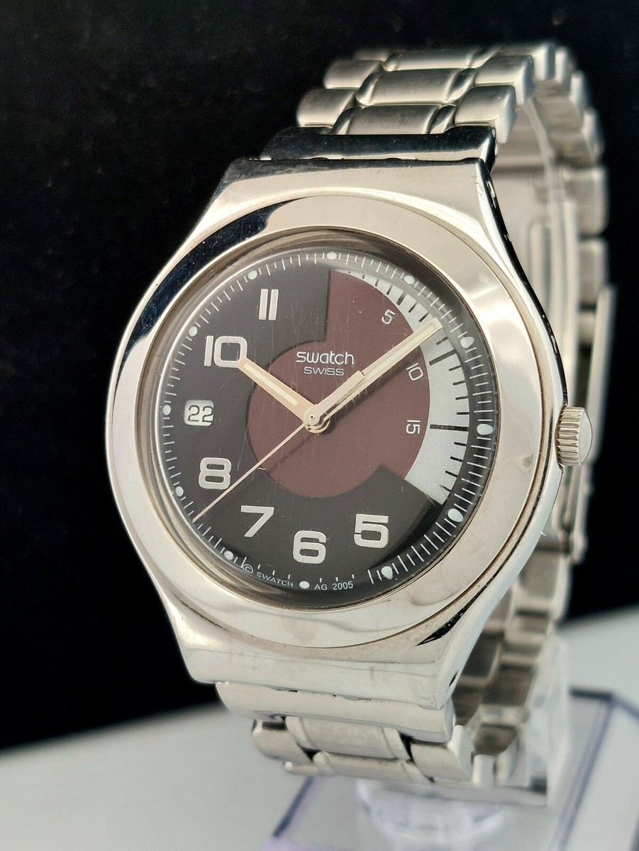 SWATCH Irony AG 2005 Men's Stainless-Steel Swiss Watch, Bracelet 