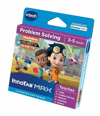 VTech Rusty Rivets InnoTab Max Multi-Colour Game Cartridge **BRAND NEW ...