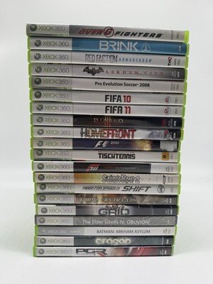 20x Xbox 360 Spiele Sammlung Bundle Konvolut Spielesammlung