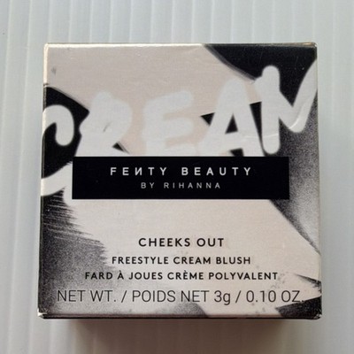 Fenty Beauty Cheeks Out Cream Blush Single Sweat Resistant Big Melons 0.10oz
