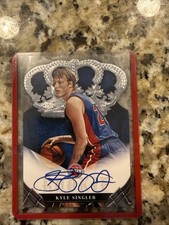2012-13 Panini Preferred Crown Royale Signatures /99 Kyle Singler Rookie Auto RC