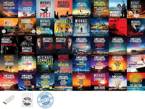 The HARRY BOSCH+ Series By Michael Connelly (42 Audiobook 463 hrs Collection)