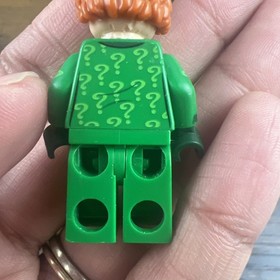 Lego Riddler Minifigure 70903 sh0334 DC Super Heroes Batman CMF Lot Rare Retired