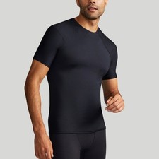 Tommie Copper Shoulder Support Shirt Compression Short Sleeve Sz Small