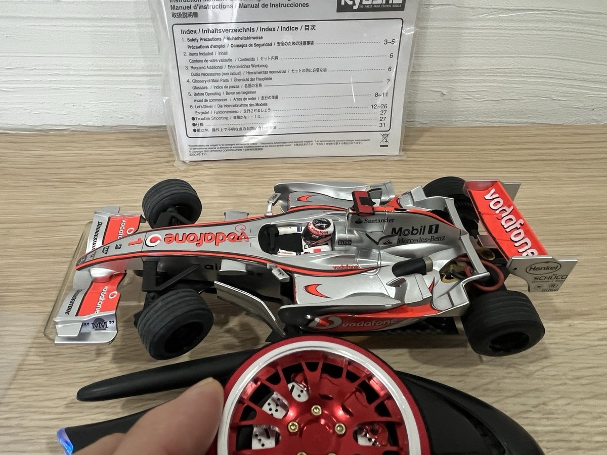 OLD Super Very Rare Kyosho MINI-Z Racer F1 RTR SET McLaren