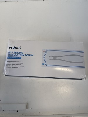 VSDent Medical Supplies Selbstversiegelnde Sterilisationsbeutel 200 pro Packung