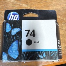 HP 74 Black Ink Cartridge, Black, Inkjet Print Technology, for Inkjet Printers