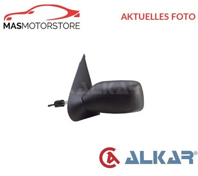AUßENSPIEGEL SPIEGEL RÜCKSEITE RECHT ALKAR 6165386 P FÜR MAZDA 121 III