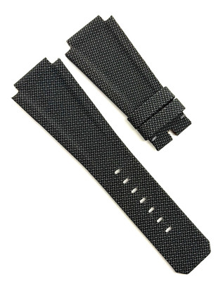 Audemars Piguet ROO 48mm 22mm x 23mm Gray Canvas Watch Strap New Authentic OEM