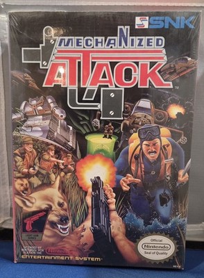 Mechanized Attack (Nintendo NES) Brand NEW & Factory Sealed.Vintage &Collectible