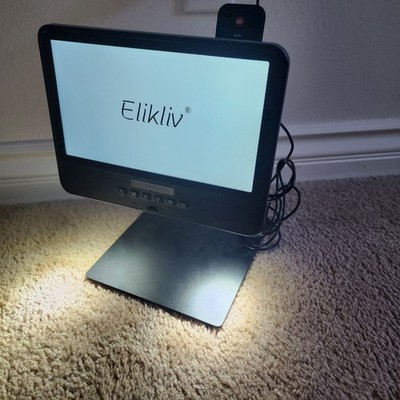 Elikliv Digital Microscope 8'' Screen with Remote & 32 GB microSD card