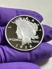1926 Peace Dollar Commemorative 1/2 oz 0.999 fine silver round_Rare!! Exciting!!