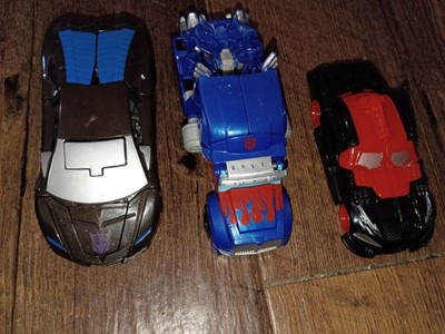 Transformers one step changers Optimus prime, lockdown, leadfoot