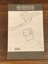 Communicator XBOX Instruction Manual Only