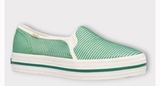 Keds x Kate Spade Triple Decker Mesh Slipon Sneaker Green Sz 8.5 MSRP 110