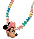Vintage 1988 Disney X Avon Totally Minnie Mouse Kids Plastic Beaded Necklace