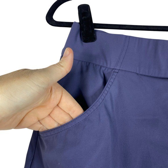 Columbia AK1074 Active Fit Omni-shield Skort Large Navy Blue thumbnail 2