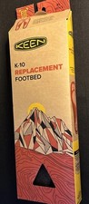 KEEN Men's K-10 Replacement Footbed Insole, Burnt Orange, XL New In Box