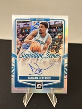 2024-25 Panini Donruss Optic - Signature Series DaQuan Jeffries Auto