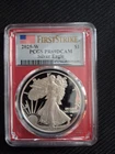 2025-W Proof $1 American Silver Eagle PCGS PR69DCAM FS Flag Label Red Frame