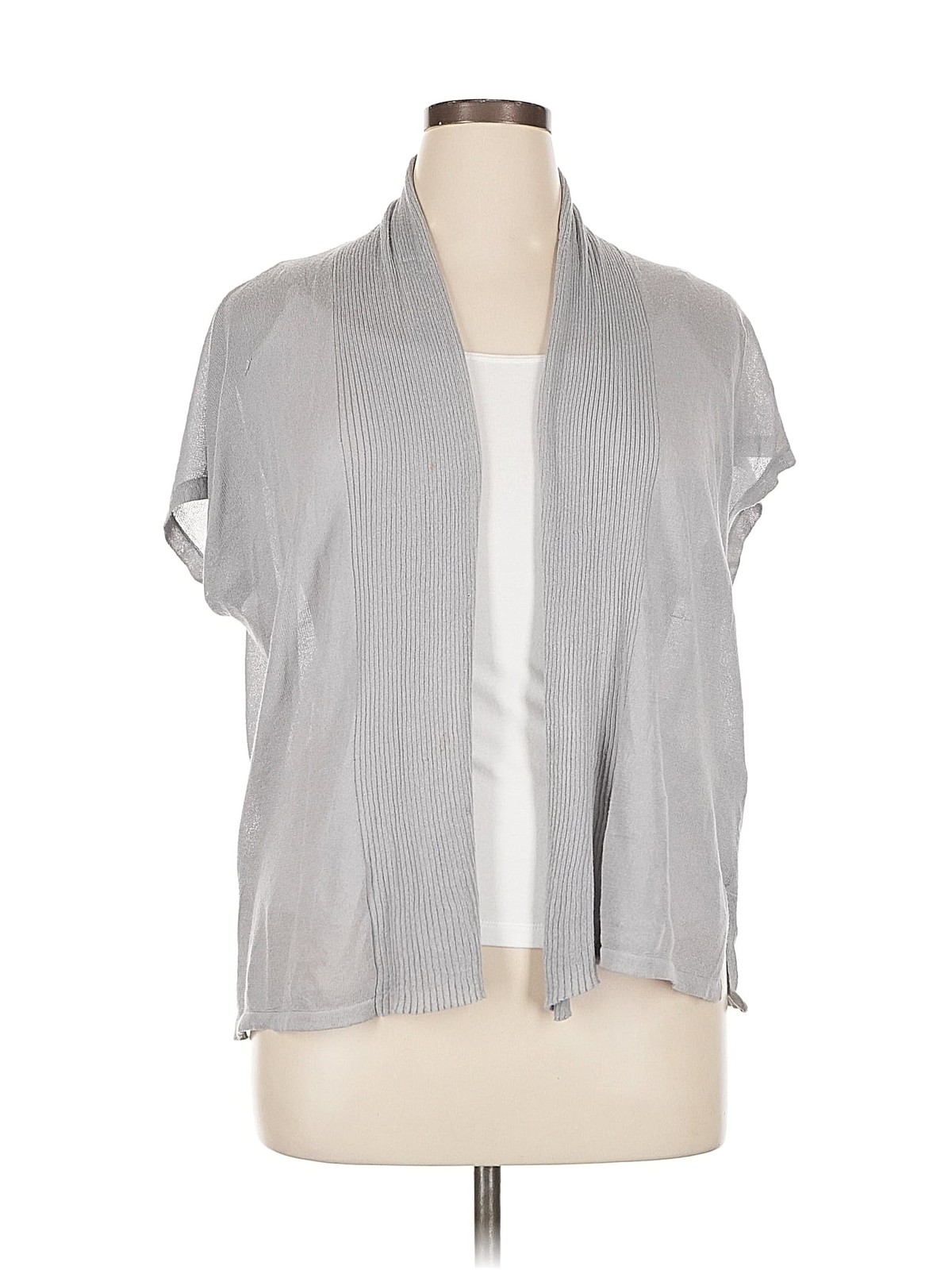 Uniqlo Women Gray Kimono XL