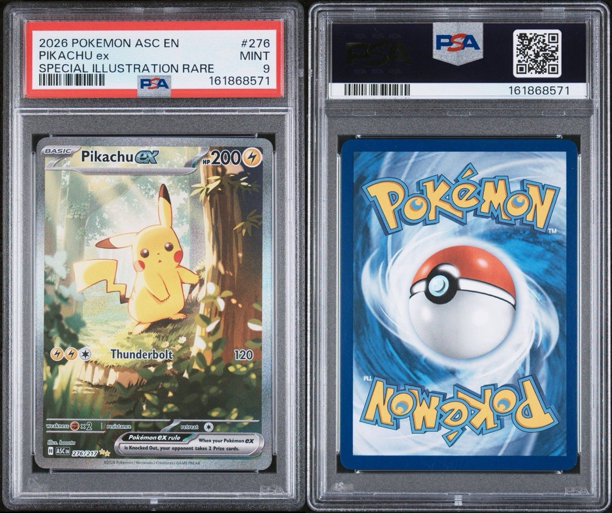 Pikachu ex 276/217 Me: Ascended Heroes Holo for sale online | eBay