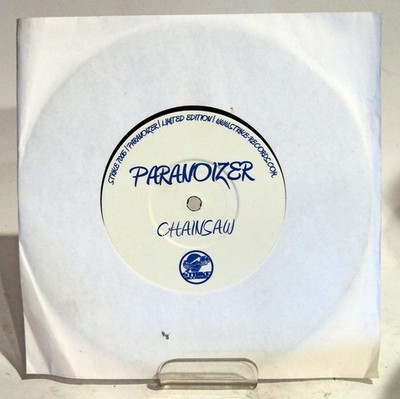 PARANOIZER CHANISAW / MANHUNT 7''  LIMTED EDITION ELECTRONIC HARDCORE TECHNO