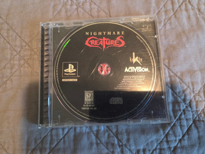 Nightmare Creatures (Sony PlayStation 1, 1997) Tested and Working