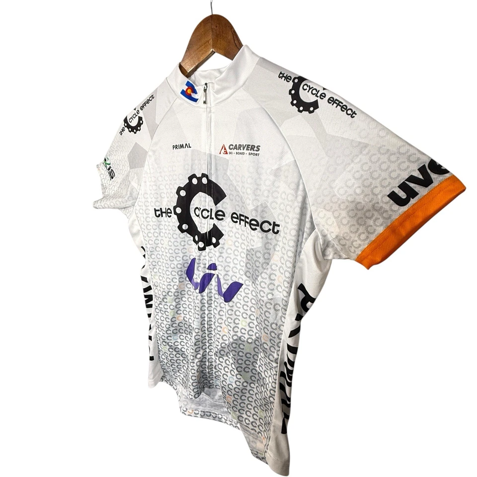 Camiseta de ciclismo Primal para mujer XL multicolor rendimiento manga corta B-35 Foto 4 de 4