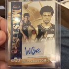 Walter Clayton Jr. 2025-26 Topps Finest Masters Autographs RC Jazz #MA-WC TZ