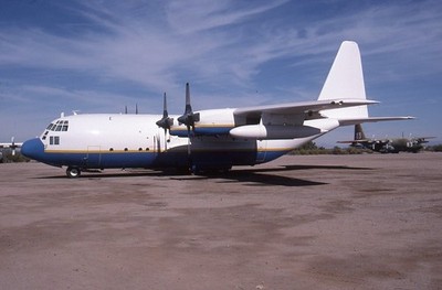 Kodachrome Slide N130HL C-130A Hercules Chandley Memorial 2003 (B33)