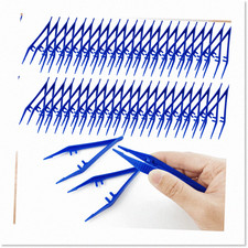 5-inch plastic tweezers for beading projects