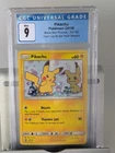 CGC 9 Pikachu Holo Black Star Promo #SM162 Team Up Blister Sun Moon 2019