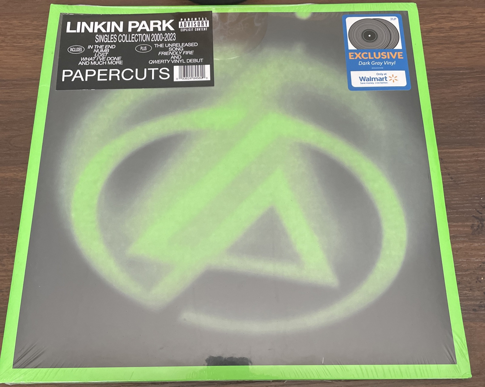 LINKIN PARK - Singles Collection 2000-2023 Walmart Exclusive Dark Grey Vinyl New