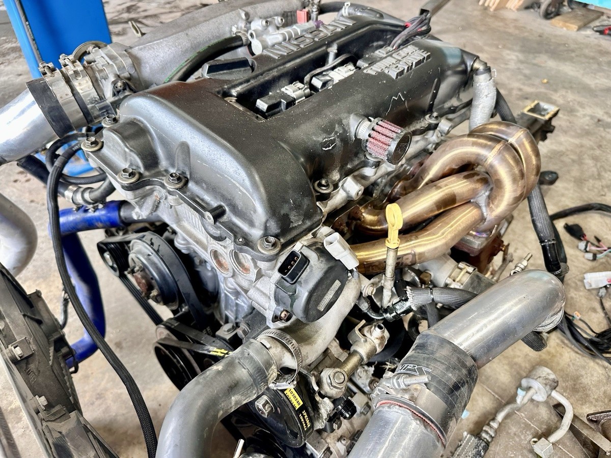 95-98 S14 Nissan 240sx SWAP KIT SR20DET Notchtop Engine COMPLETE