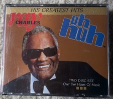 His Greatest Hits by Ray Charles (CD, Sep-1992, 2 Discs, Sandstone Music)