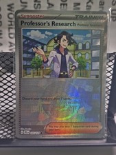 Professor's Research Sycamore Prismatic Evolutions 125/131 Poke Ball Foil Card