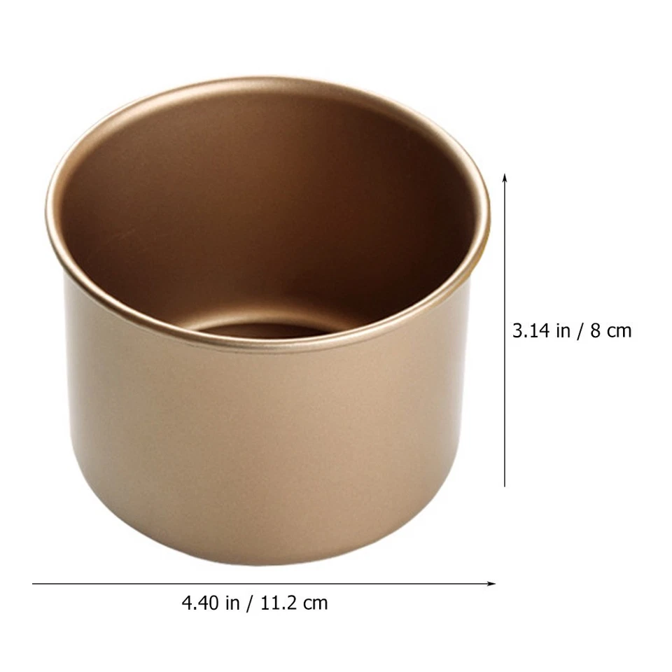 4 Pieces Runde Backform Torten Ringe Kreiskuchenform Mousse -Kuchenform - Bild 4 von 4