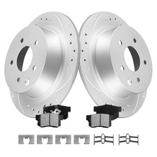 Rear Brake Kit for CR-V 2005-2016, Geomet Anti-Rust, High-Carbon Alloy