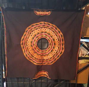 Vintage Huipil Joyabaj Quiche 38 x 32 Guatemalan /  Handmade Tunic